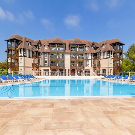 Bel Appartement Cosy En Residence Avec Piscine Deauville Exterior foto